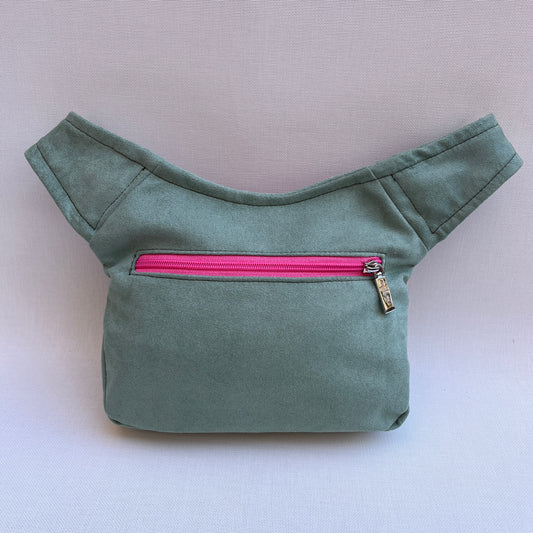 Special Brown &amp; Skulls Suede + Back pocket Unique Piece No. 13396