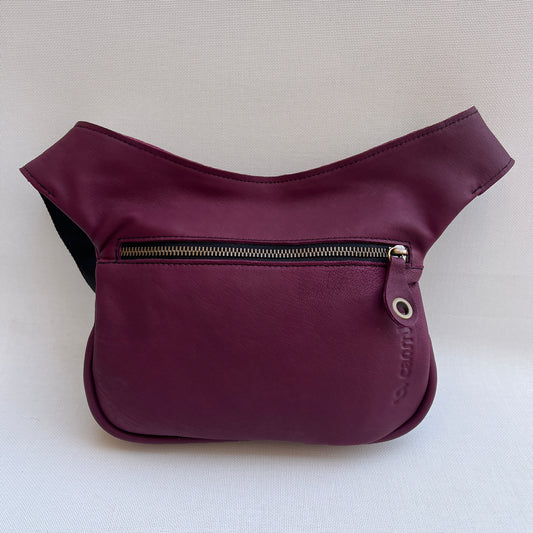 Classic Bordeaux &amp; Old Gold Natural BioCuir® Leather Exclusive Part No. 11870