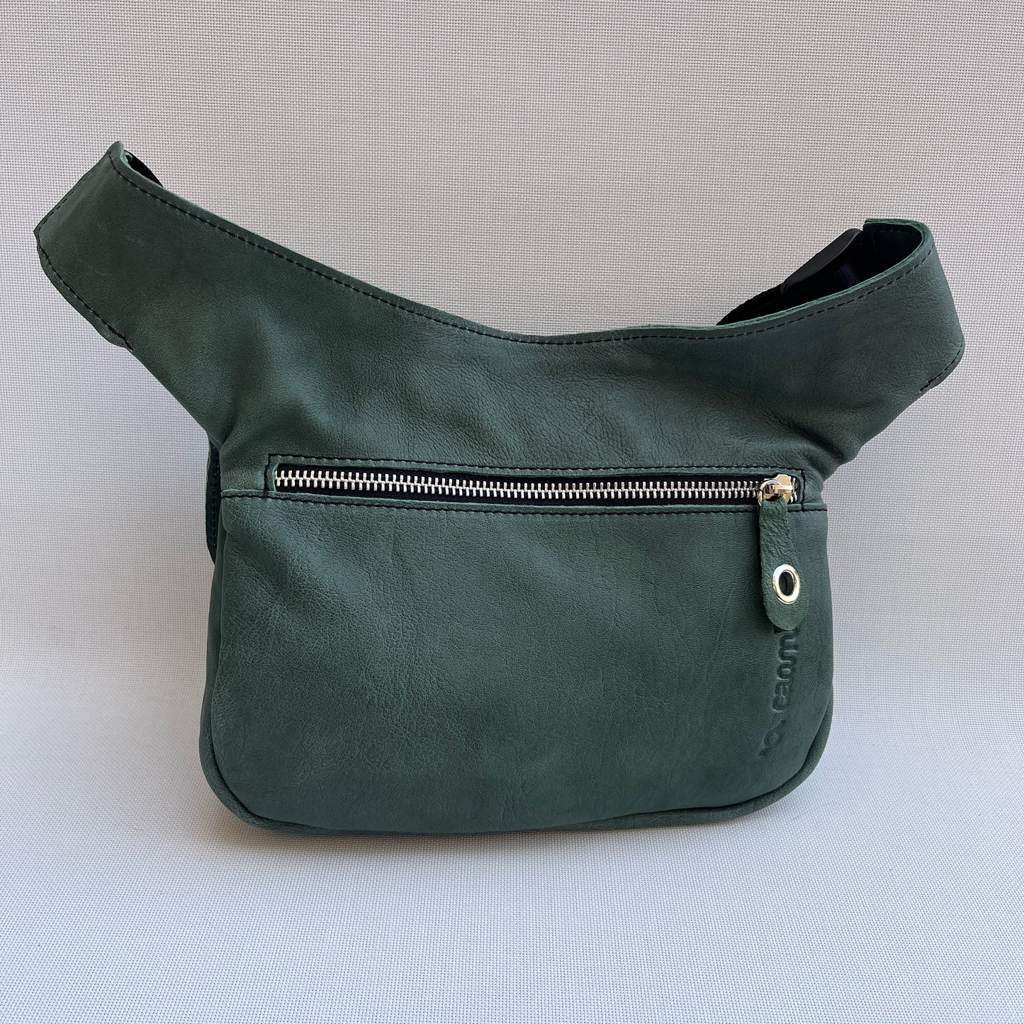 Premium Green Circles &amp; Silver Natural BioCuir® Leather Exclusive Part No. 11872