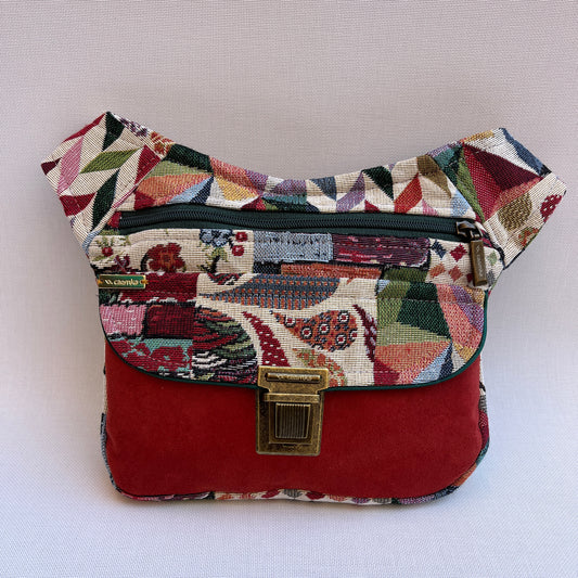 Special Frida Kahlo Top + Back pocket Unique Piece No. 13298