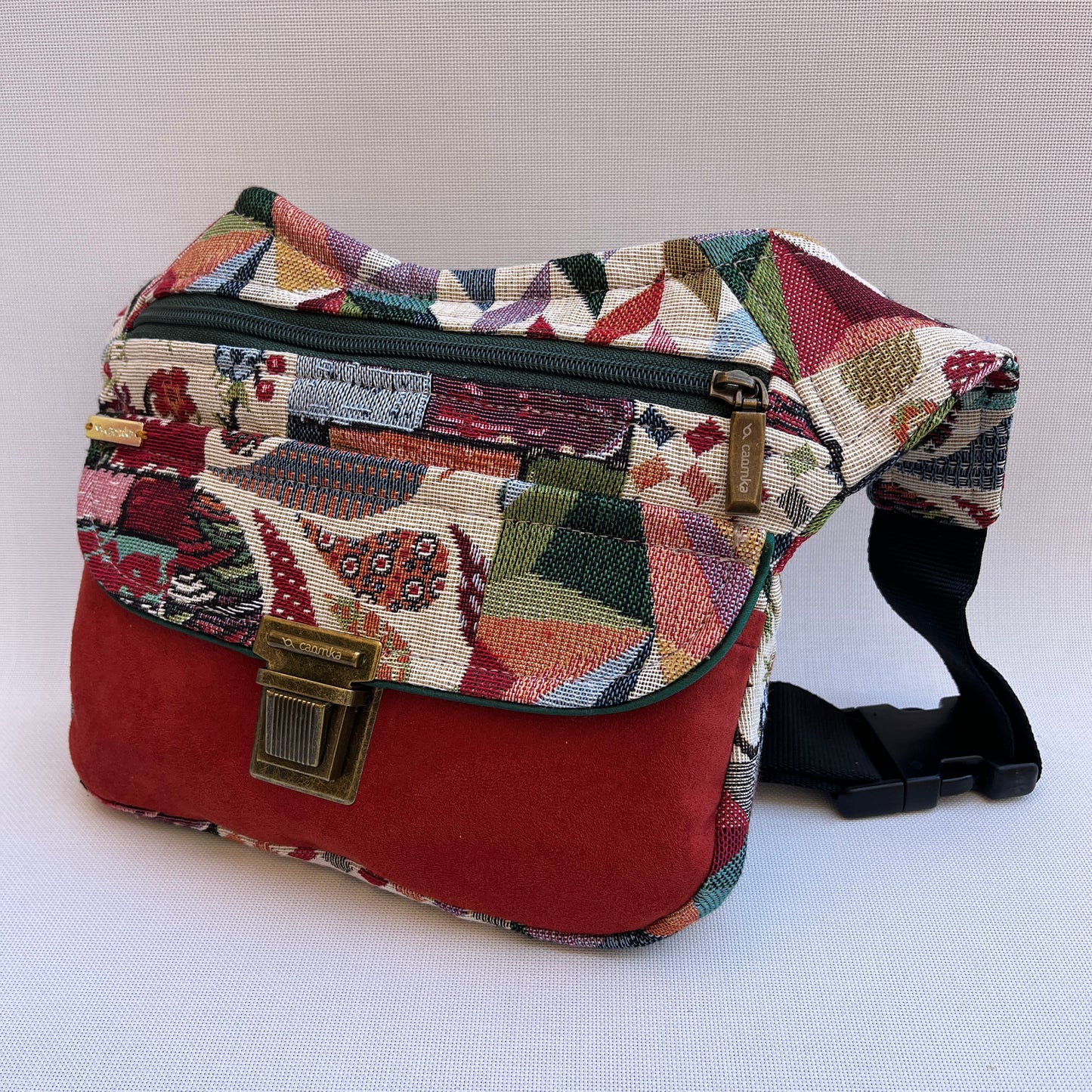 Special Frida Kahlo Top + Back pocket Unique Piece No. 13298
