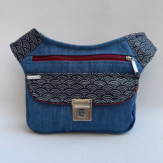 Special Jeans &amp; Japanese Waves + Back pocket Unique Piece No. 12682
