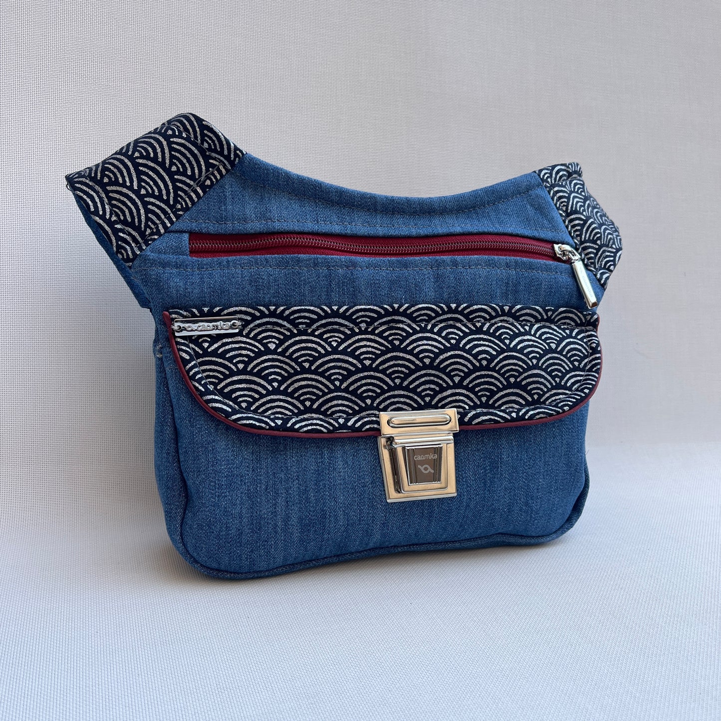 Special Jeans &amp; Japanese Waves + Back pocket Unique Piece No. 12682