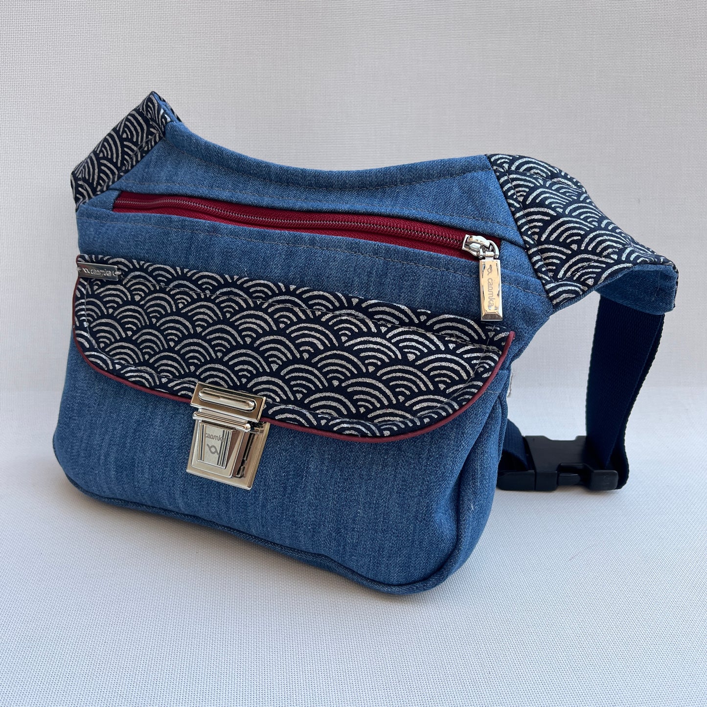 Special Jeans &amp; Japanese Waves + Back pocket Unique Piece No. 12682