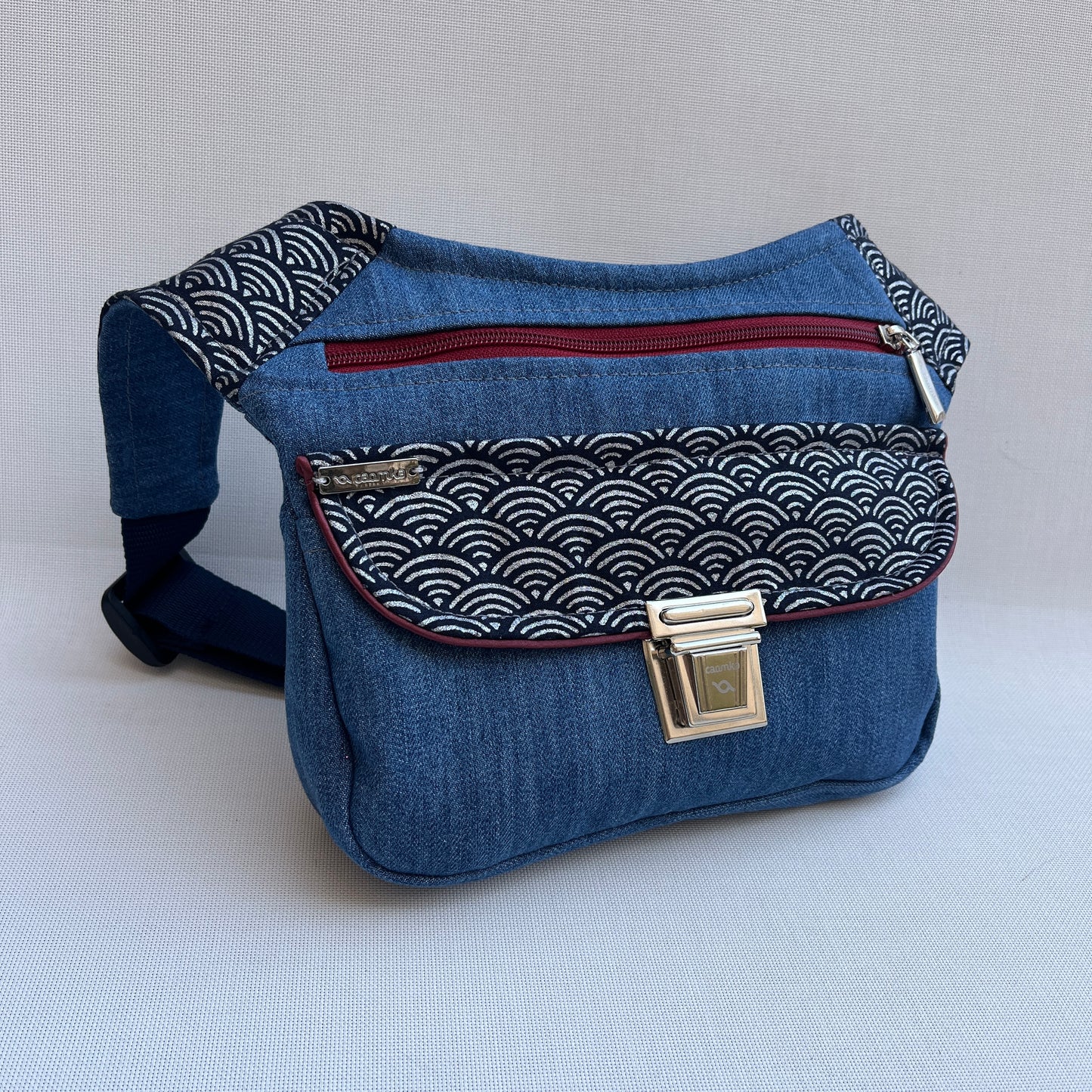 Special Jeans &amp; Japanese Waves + Back pocket Unique Piece No. 12682