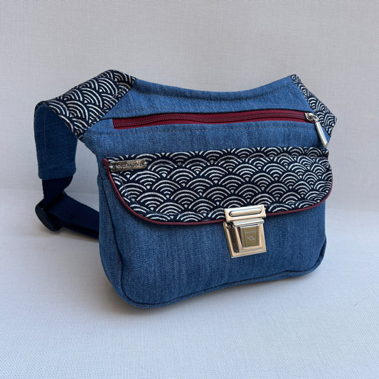Special Jeans &amp; Japanese Waves + Back pocket Unique Piece No. 12682