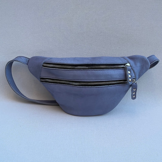 Retro Chic Light lilac BioCuir® natural leather Exclusive Piece No. 11021