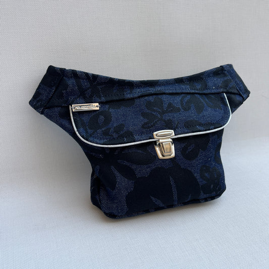Mini Jeans Flowers Unique Piece No. 12887
