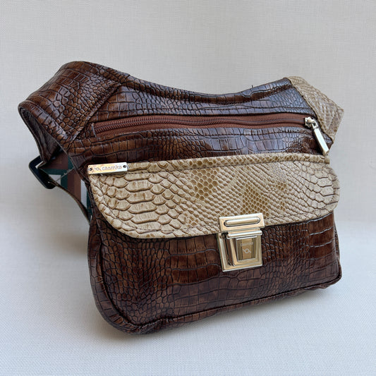 Elegant Brown Animal Print · Pieza Exclusiva Núm. 12736