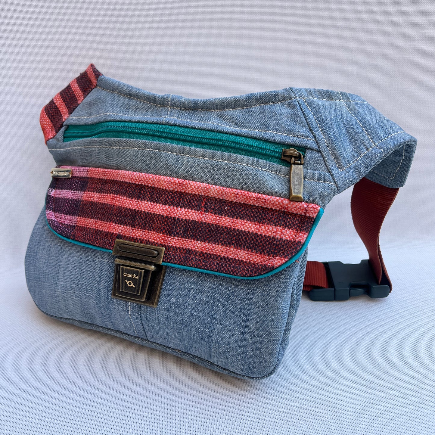 ♻️ Jeans Recycled ♻️ Unique Piece No. 12056