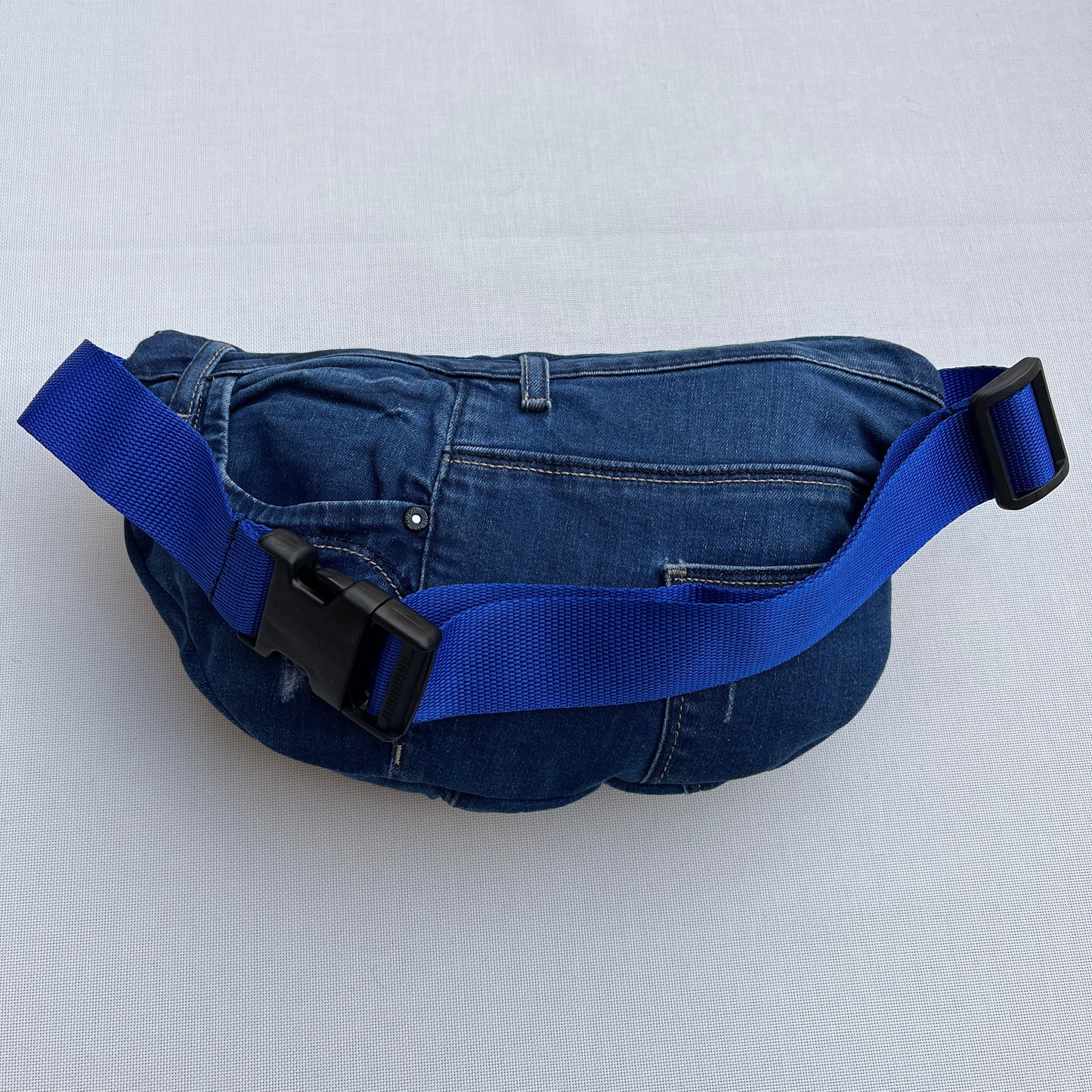 Maxi Retro Chic ♻️ Jeans Recycled ♻️ · Limited Edition · Unique Piece No. 12718
