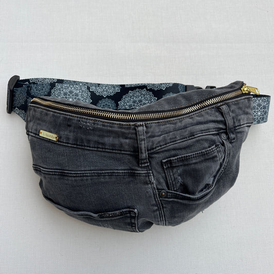 Maxi Retro Chic ♻️ Jeans Recycled ♻️ · Limited Edition · Unique Piece No. 12712