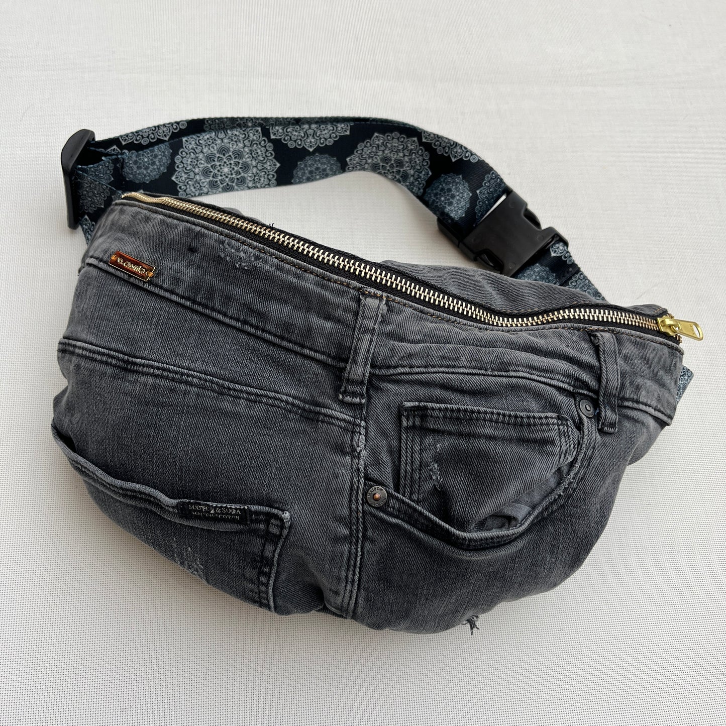 Maxi Retro Chic ♻️ Jeans Recycled ♻️ · Edición Limitada · Pieza Única Núm. 12712