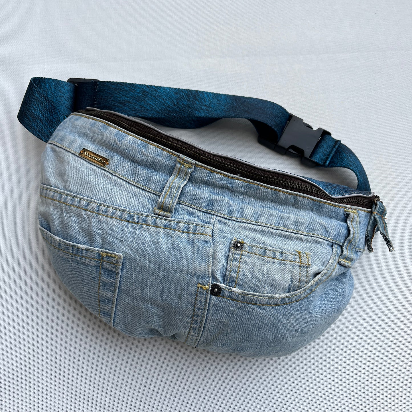 Maxi Retro Chic ♻️ Jeans Recycled ♻️ · Edición Limitada · Pieza Única Núm. 12692