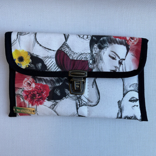 CAOMKA Flat Coin Purse Unique Piece No. 11155