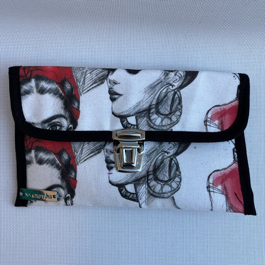 CAOMKA Flat Coin Purse Unique Piece No. 11153