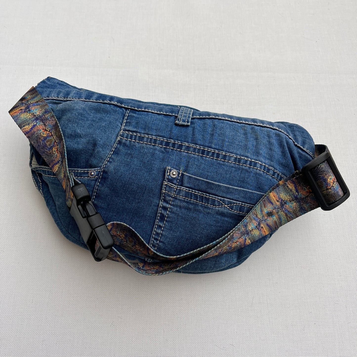 Maxi Retro Chic ♻️ Jeans Recycled ♻️ · Edición Limitada · Pieza Única Núm. 12697