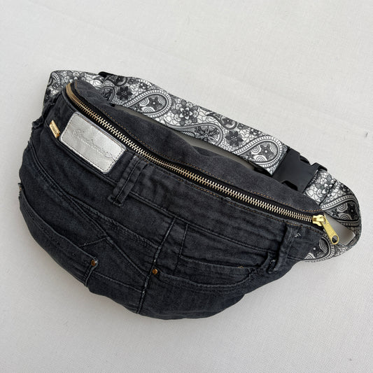 Maxi Retro Chic ♻️ Jeans Recycled ♻️ · Limited Edition · Unique Piece No. 12699