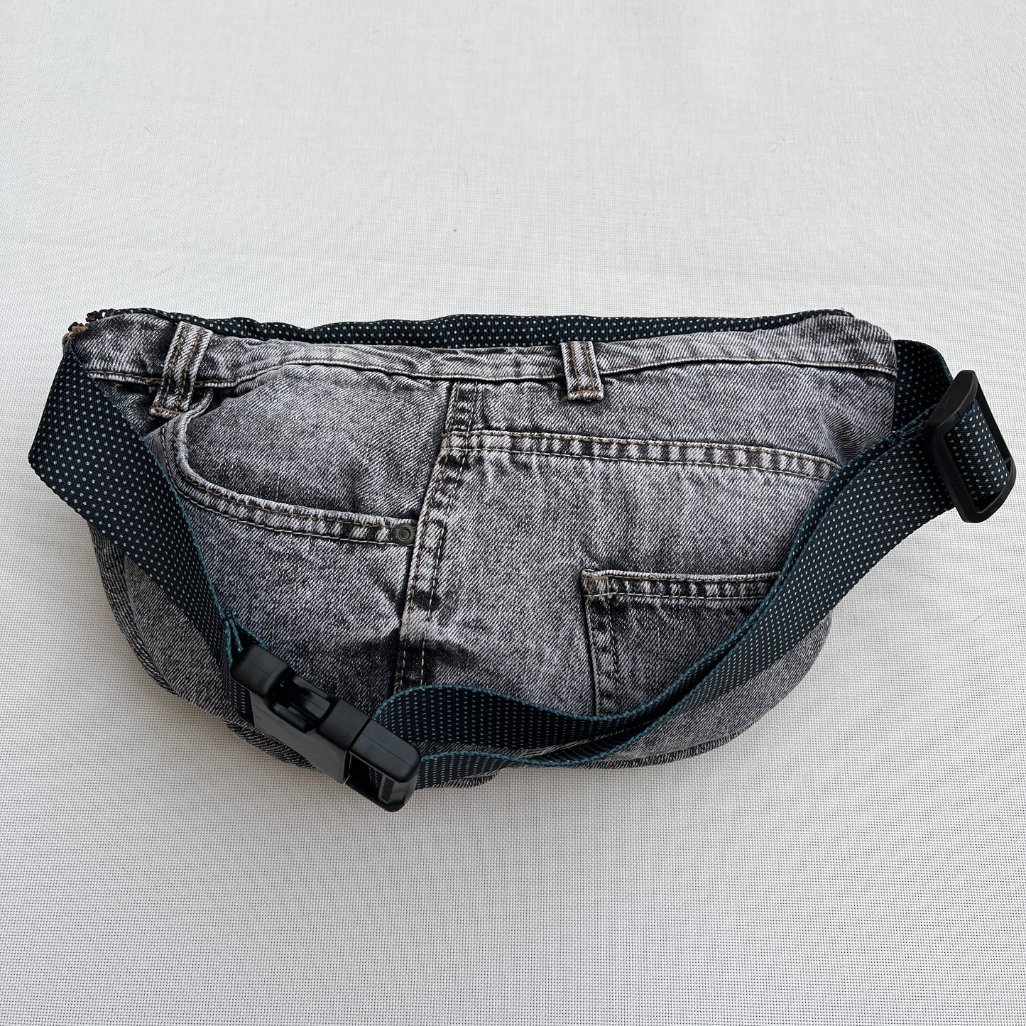 Maxi Retro Chic ♻️ Jeans Recycled ♻️ · Edición Limitada · Pieza Única Núm. 12704