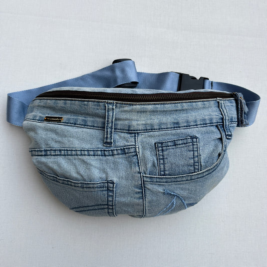 Maxi Retro Chic ♻️ Jeans Recycled ♻️ · Limited Edition · Unique Piece No. 12700
