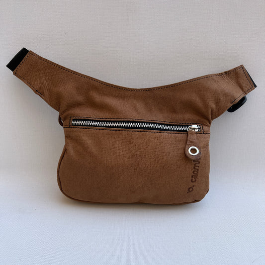 Premium Brown &amp; Silver Natural BioCuir® Leather Exclusive Part No. 11960