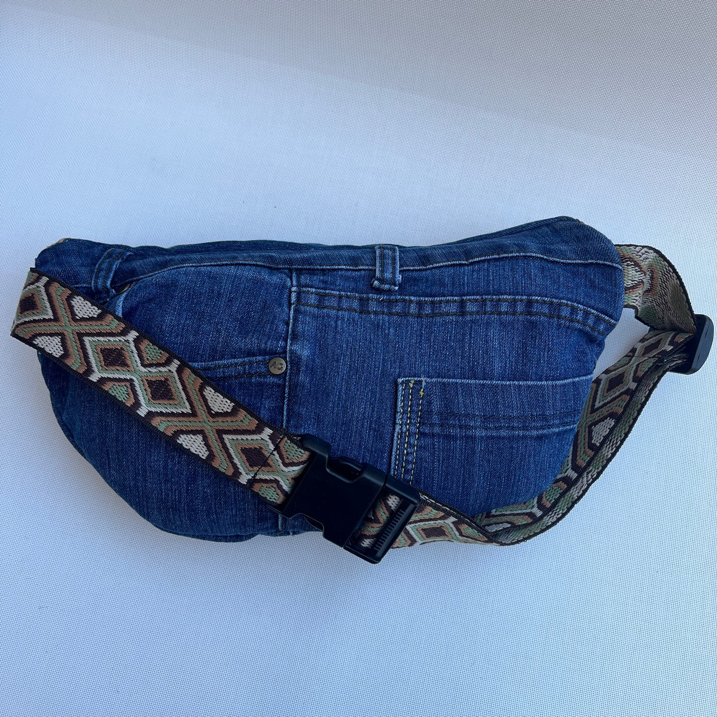 Maxi Retro Chic ♻️ Jeans Recycled ♻️ · Edición Limitada · Pieza Única Núm. 12739