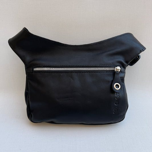 Special Black &amp; Colors BioCuir® natural leather Unique Piece No. 11961