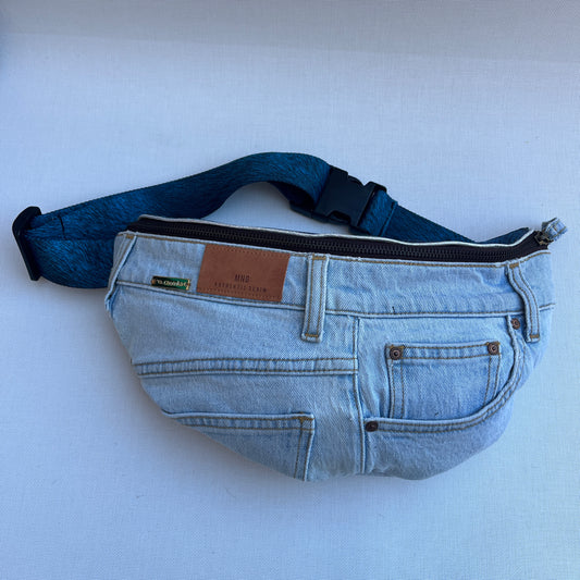 Maxi Retro Chic ♻️ Jeans Recycled ♻️ · Limited Edition · Unique Piece No. 12775