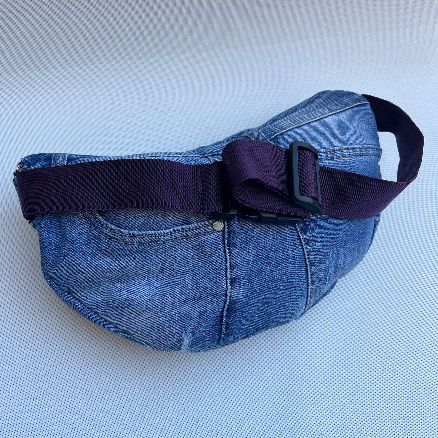 Maxi Retro Chic ♻️ Jeans Recycled ♻️ · Limited Edition · Unique Piece No. 12776