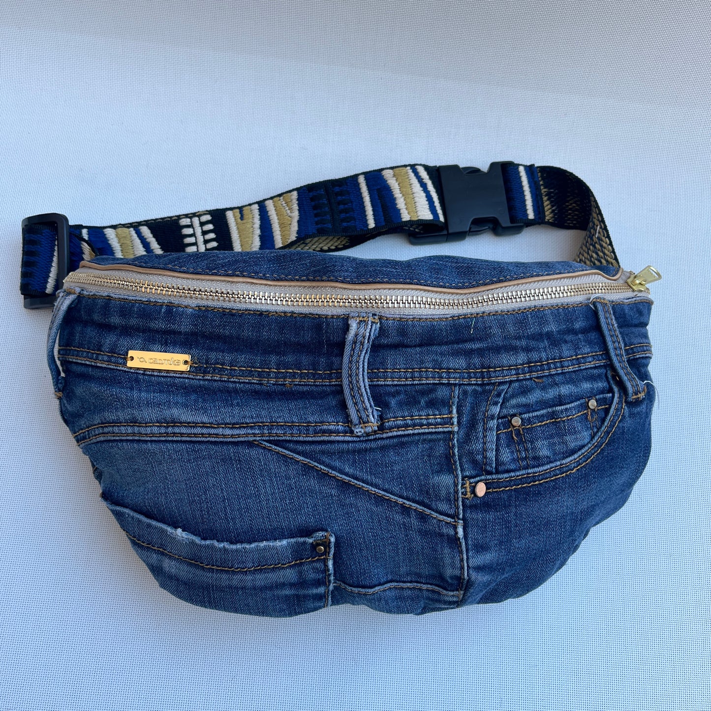 Maxi Retro Chic ♻️ Jeans Recycled ♻️ · Edición Limitada · Pieza Única Núm. 12790