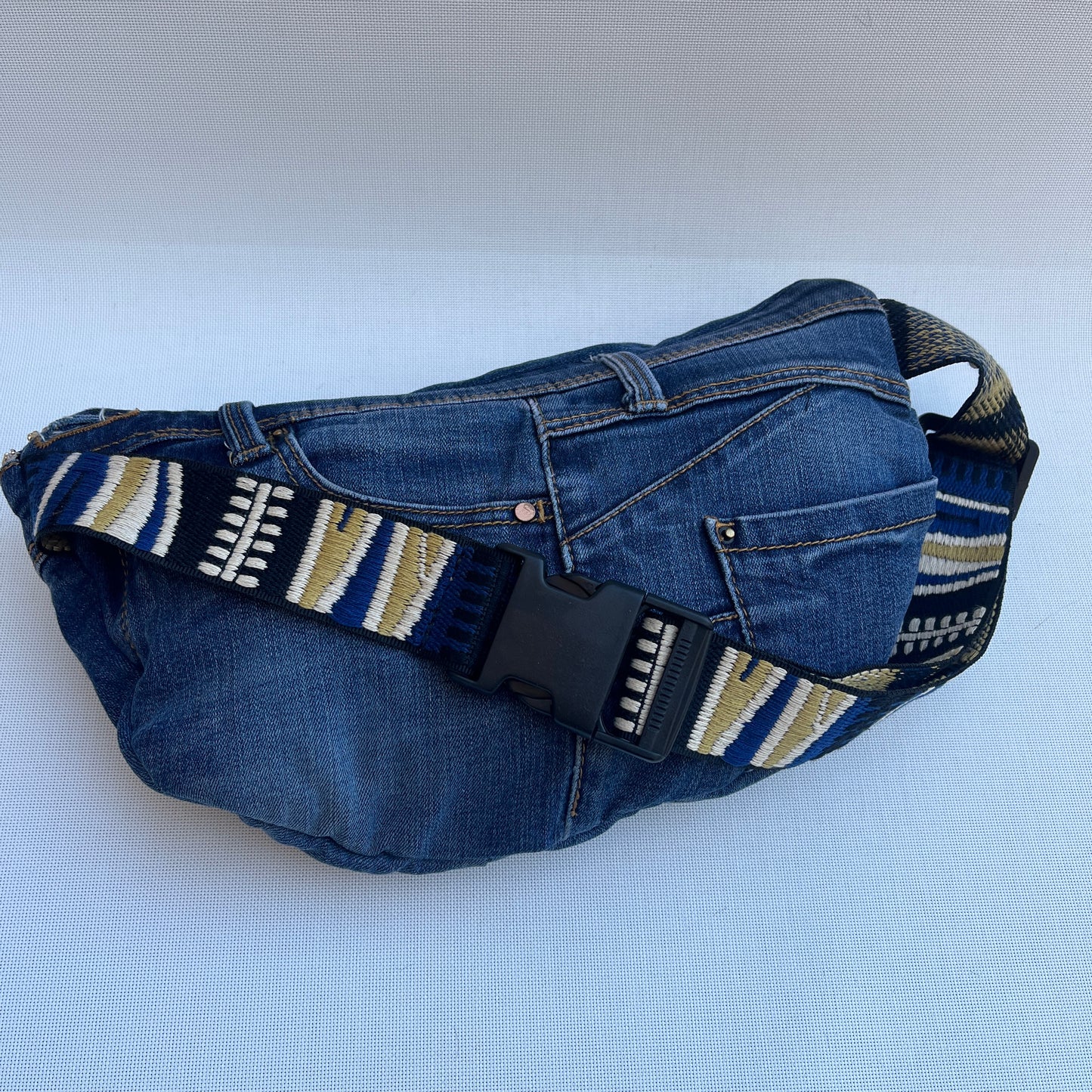Maxi Retro Chic ♻️ Jeans Recycled ♻️ · Edición Limitada · Pieza Única Núm. 12790