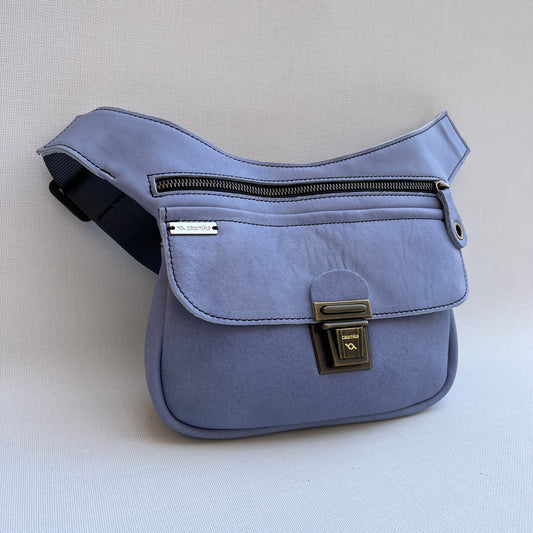 Classic Purple Light &amp; Old Gold Natural BioCuir® Leather Exclusive Part No. 11965