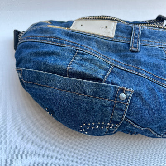 Maxi Retro Chic ♻️ Jeans Recycled ♻️ · Limited Edition · Unique Piece No. 12821