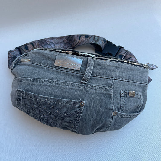 Maxi Retro Chic ♻️ Jeans Recycled ♻️ · Limited Edition · Unique Piece No. 12820