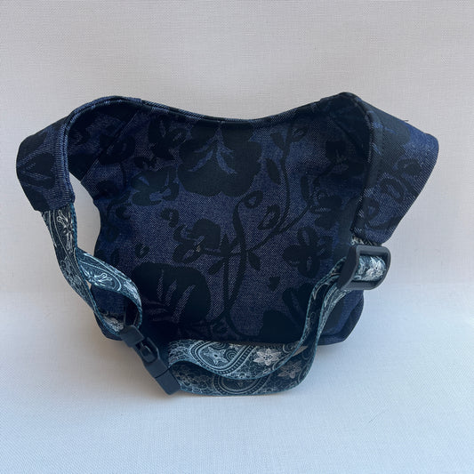 Special Jeans Flower Top Unique Piece No. 12855