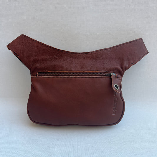 Premium Brown &amp; Old Gold Natural BioCuir® Leather Exclusive Part No. 12918