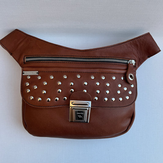 Premium Brown &amp; Silver Natural BioCuir® Leather Exclusive Part No. 11084