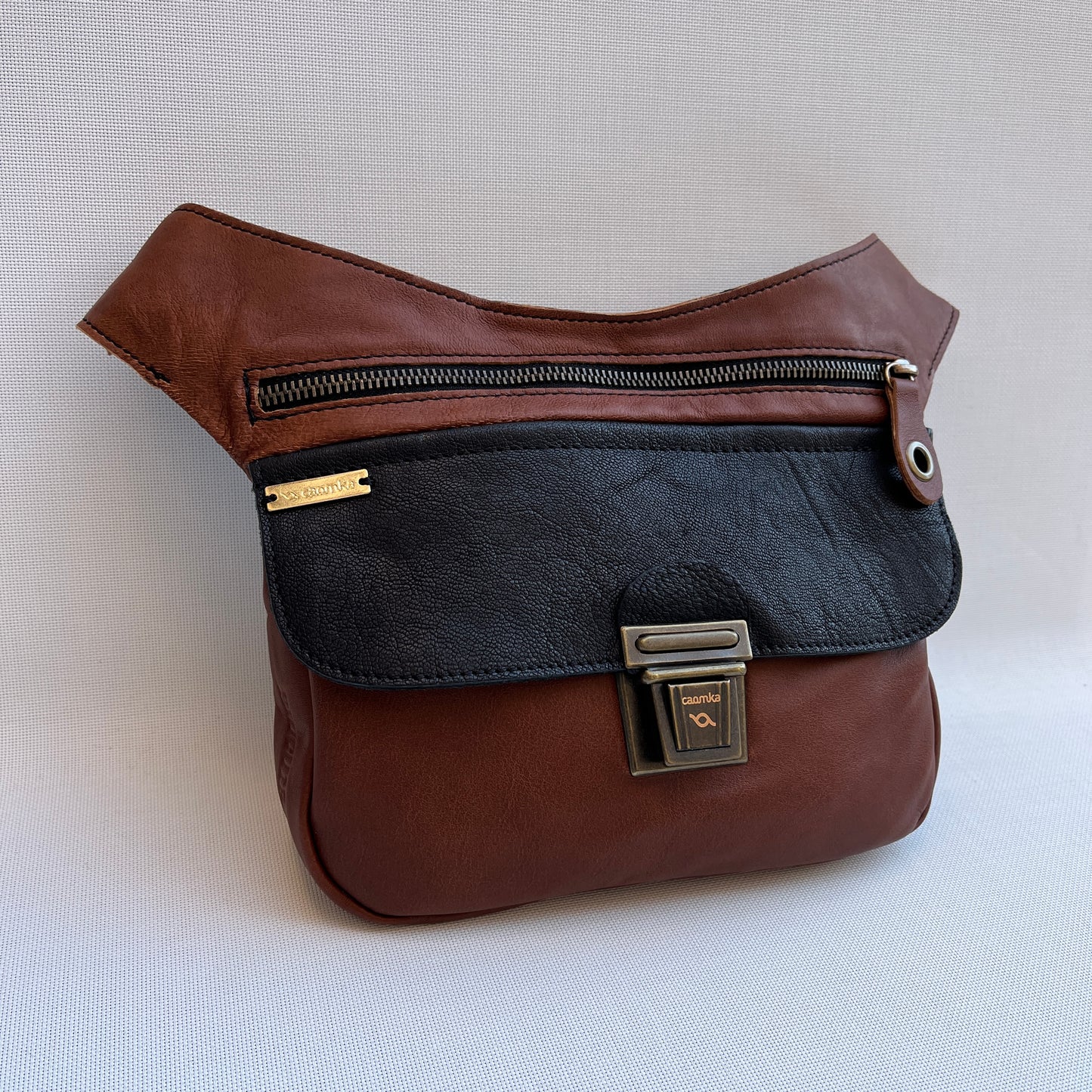 Special Brown & Black · Piel natural BioCuir® · Pieza Única Núm. 11082