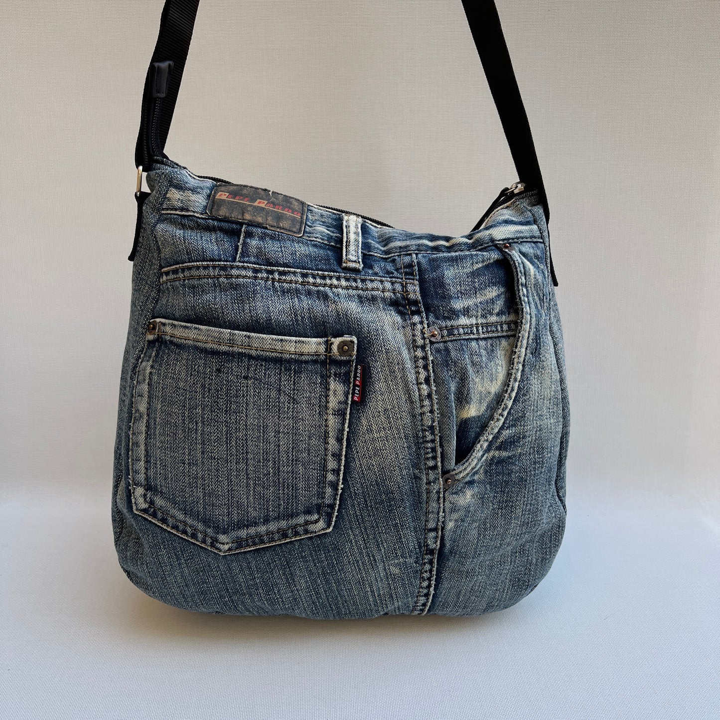 Caomka Tote Bag Special Edition ♻️ Jeans Recycled ♻️ Unikat 11923