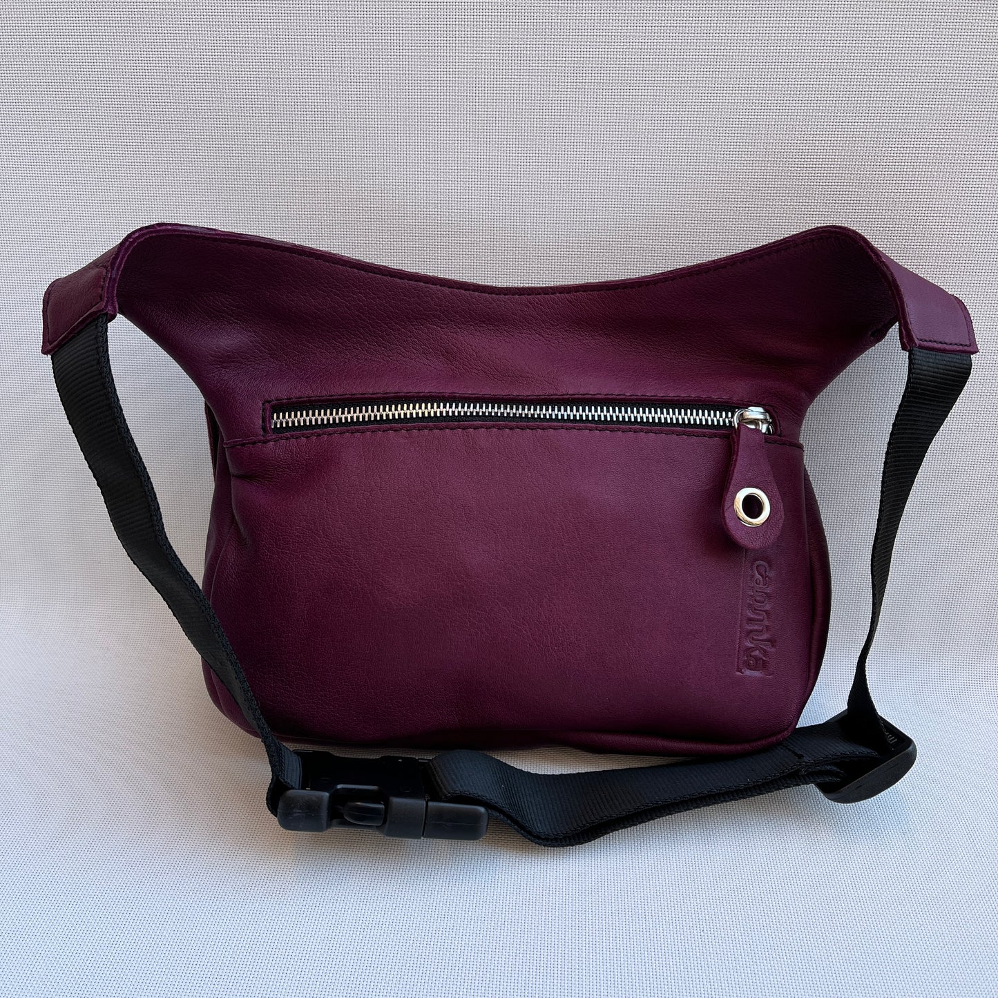 Premium Purple &amp; Silver Natural BioCuir® Leather Exclusive Part No. 11081