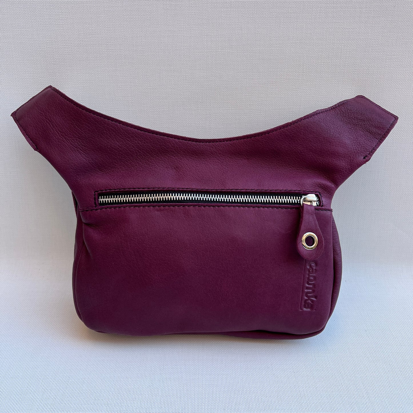 Premium Purple &amp; Silver Natural BioCuir® Leather Exclusive Part No. 11081
