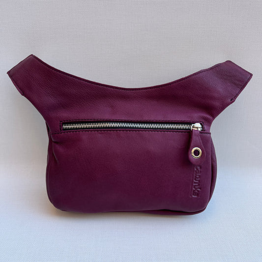Premium Purple &amp; Silver Natural BioCuir® Leather Exclusive Part No. 11081