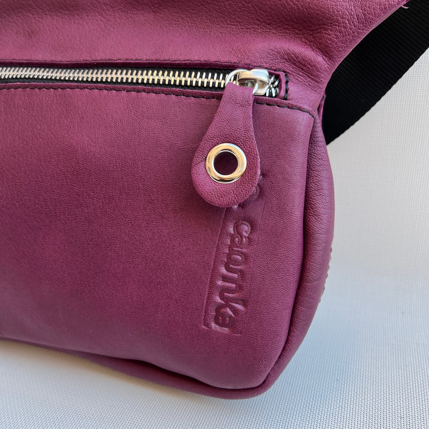 Premium Purple &amp; Silver Natural BioCuir® Leather Exclusive Part No. 11081