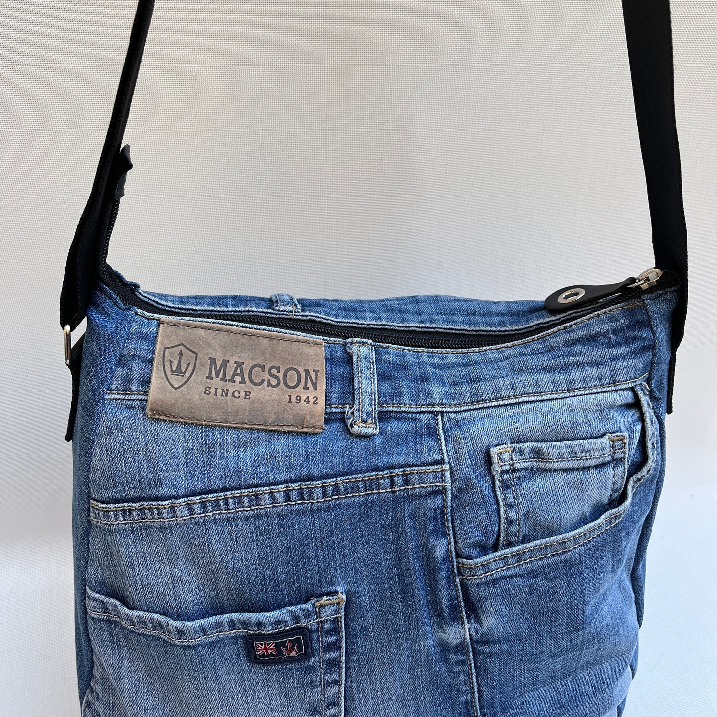 Caomka Tote Bag Special Edition ♻️ Jeans Recycled ♻️ Unique Piece 11927