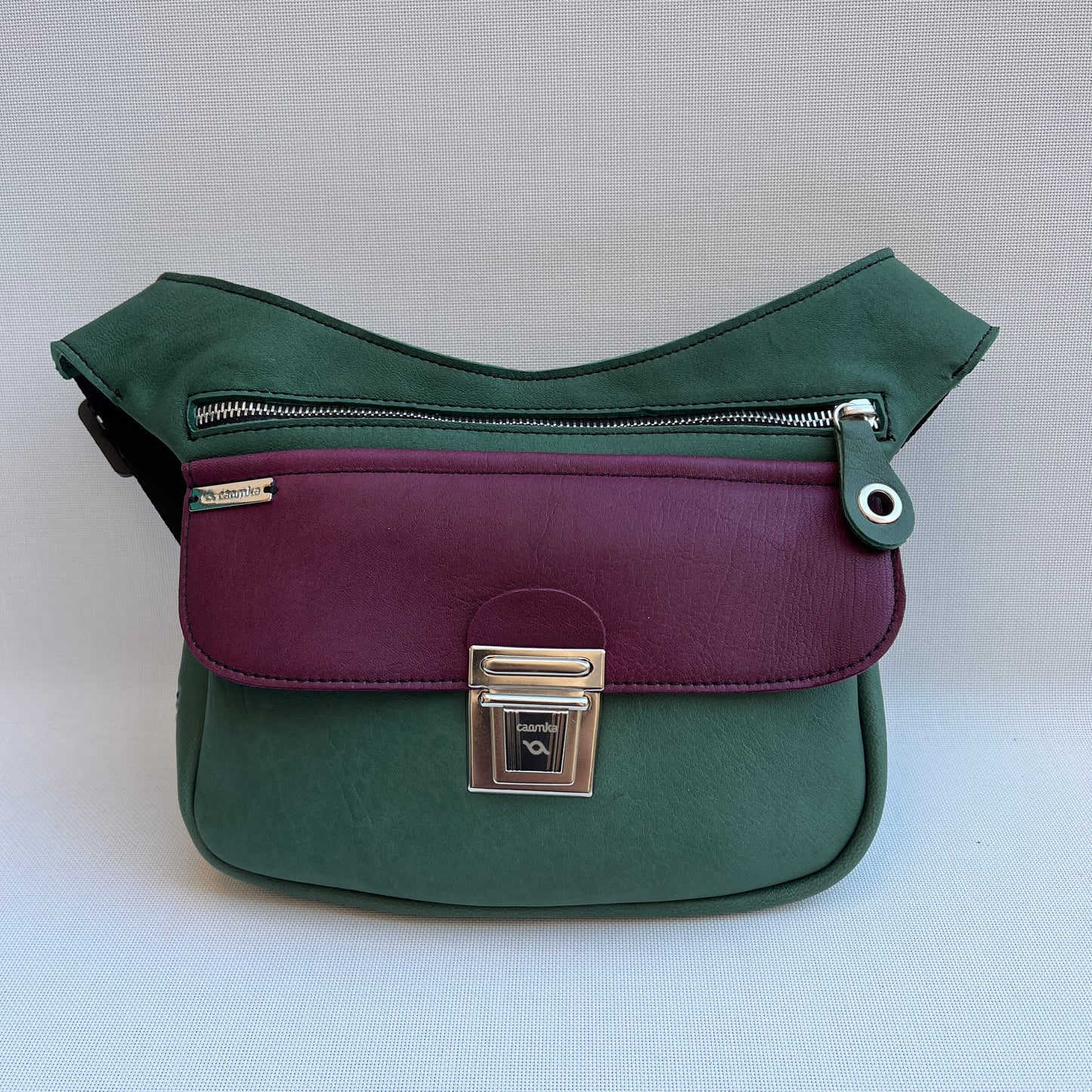 Special Green & Purple · Piel natural BioCuir® · Pieza Exclusiva Núm. 11079