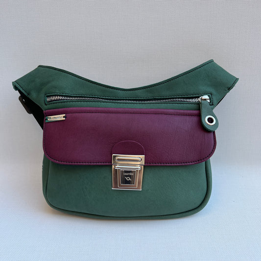 Special Green & Purple · Piel natural BioCuir® · Pieza Exclusiva Núm. 11079
