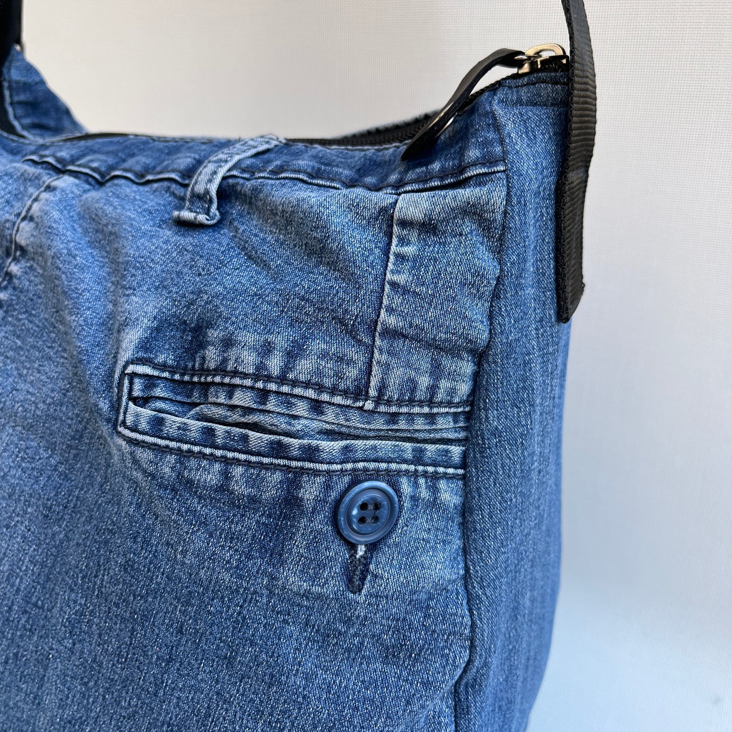 Bolso Tote Caomka · Edición Especial ♻️ Jeans Recycled ♻️ Pieza Única 11925