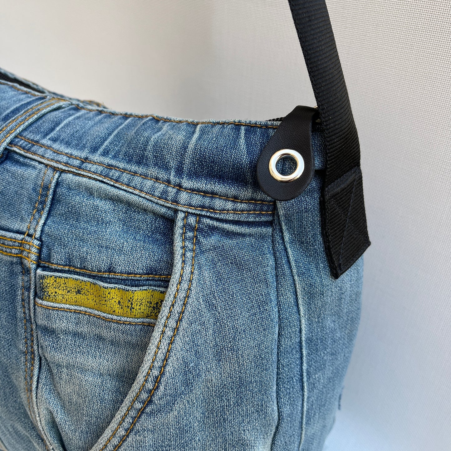 Caomka Tote Bag Special Edition ♻️ Jeans Recycled ♻️ Unique Piece 11924