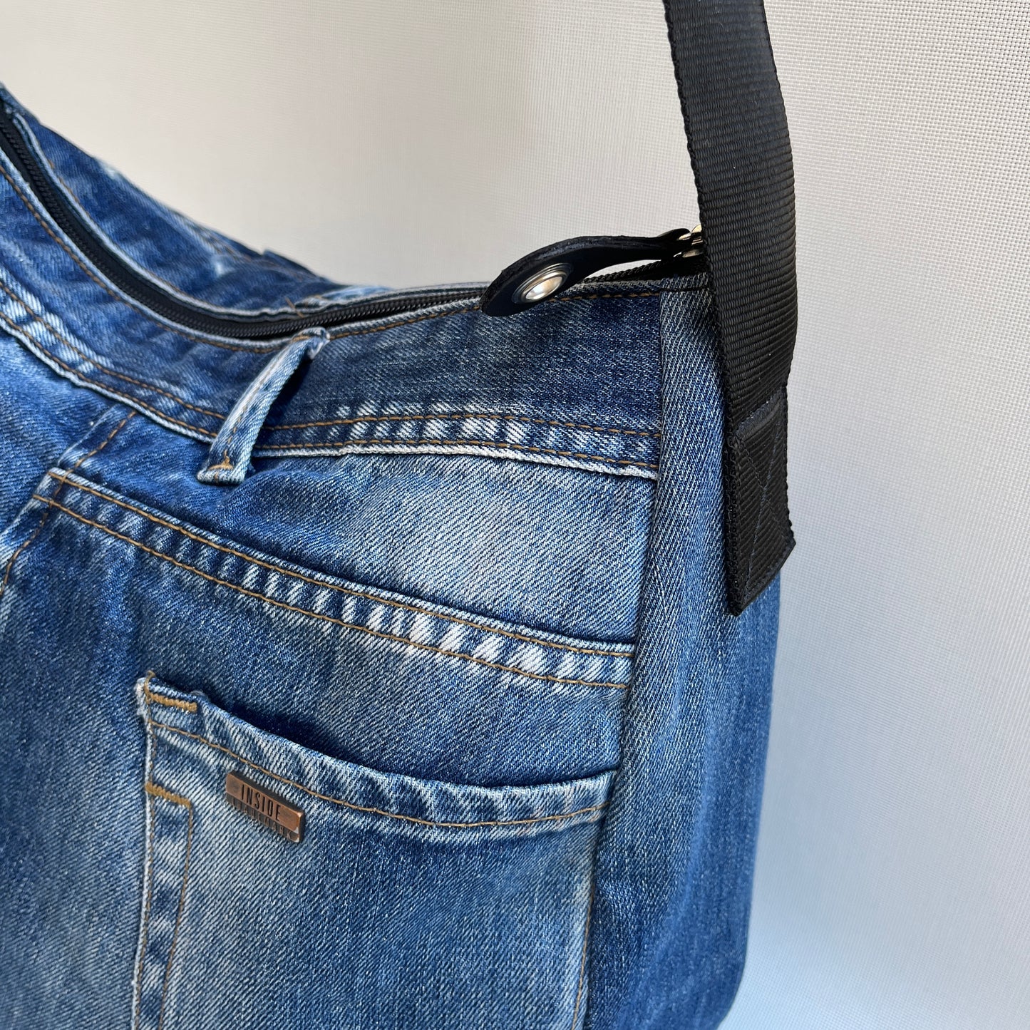 Caomka Tote Bag Special Edition ♻️ Jeans Recycled ♻️ Unikat 11919
