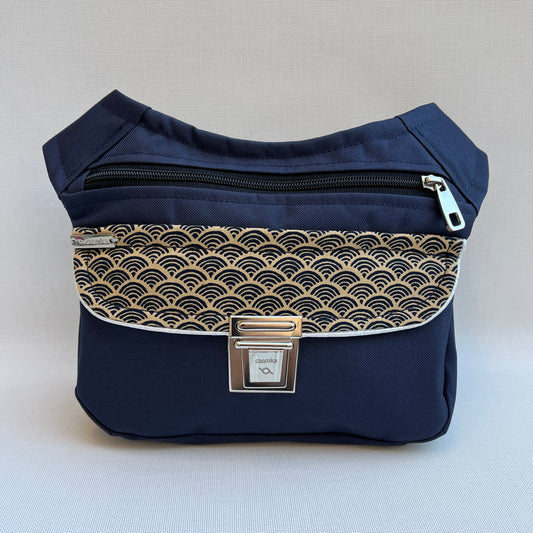 Special Blue & Japanese Waves (Impermeable) + Bolsillo Trasero · Pieza Única Núm. 11055
